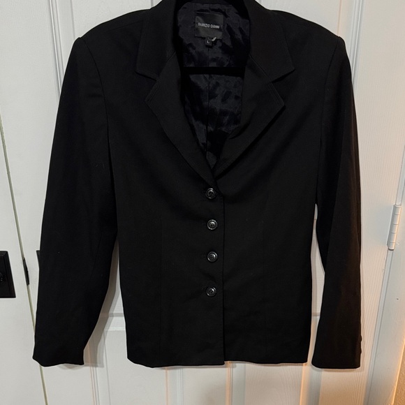 Fabrizio Gianni Jackets & Blazers - Tailored Black Women's Blazer